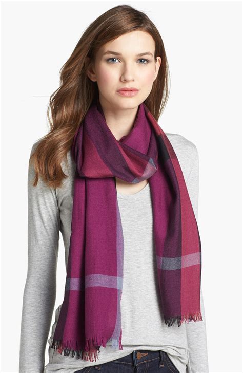 burberry plaid silk scarf|authentic burberry cashmere scarf.